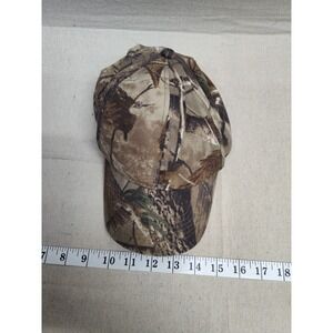 Realtree Camo Snapback Hat Youth Adjustable Camouflage Baseball Cap Brown Green